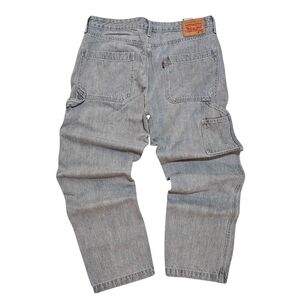 Levi's Gray Denim Carpenter Pants